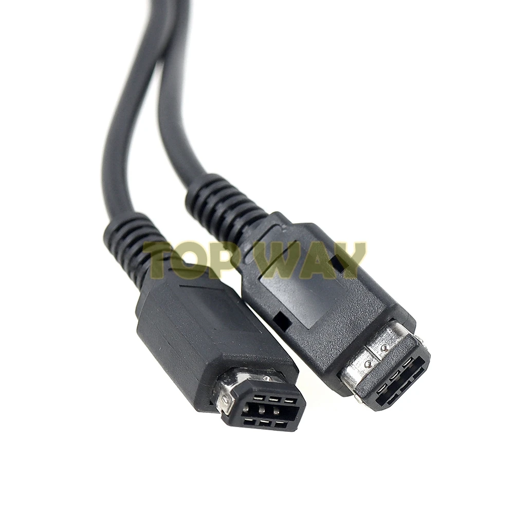 10 Uds. Cable de conexión de enlace de juego de 2 jugadores de 1,2 m para luz de bolsillo de Color Gameboy para GBC GBP GBL