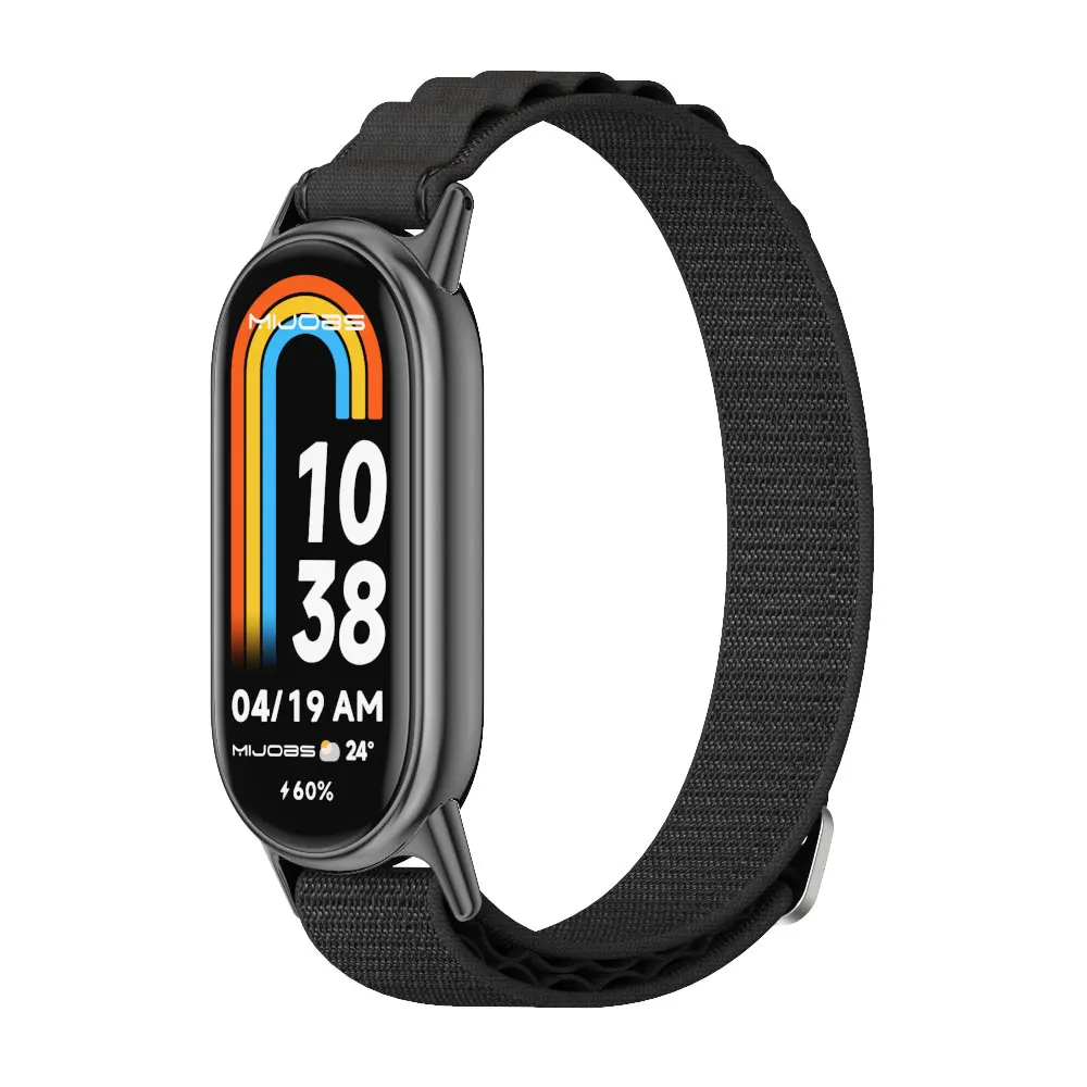 For Mi Band 10 9 8 Nylon Strap for Mi Band 9 Smart Bracelet NFC Smart Watch Band for Xiaomi Smart Band 8 Strap Miband 8 Correa