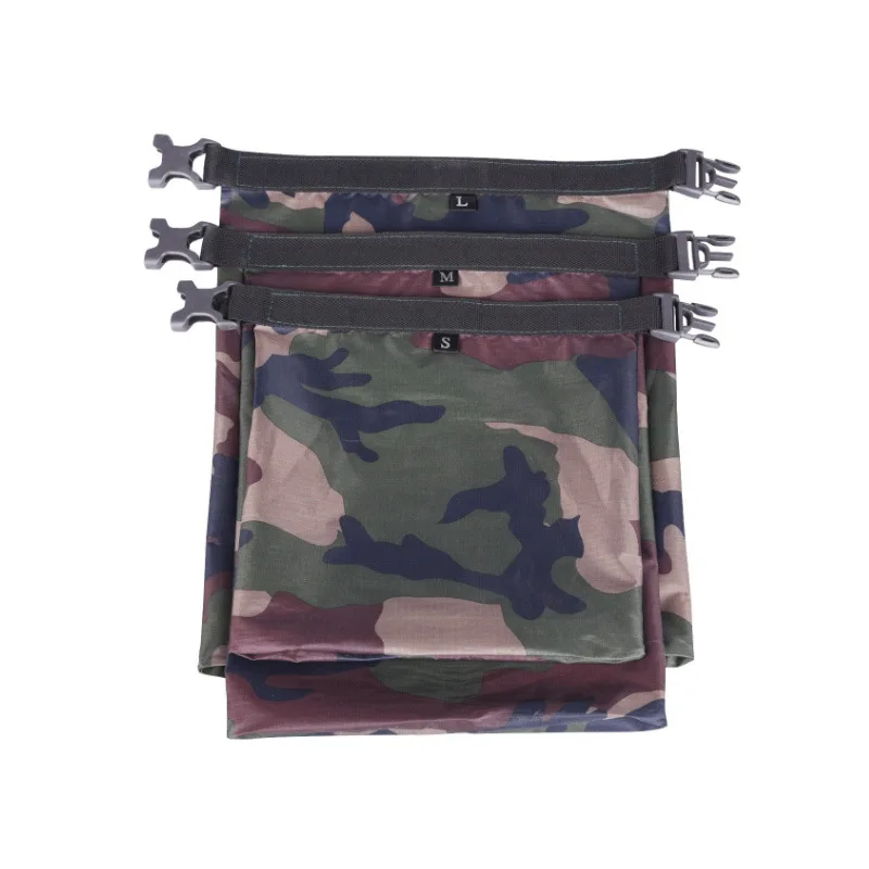 Outdoor Three-Piece Waterproof Bag, River Tracing, Rafting, Campping, Multi-purpose Storage Bag, Swimming Waterproof Bag