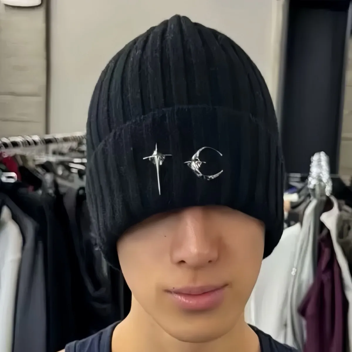 

Thug Club New Arrival Warm American Street Retro High-Street Casual Knit Beanie Hat