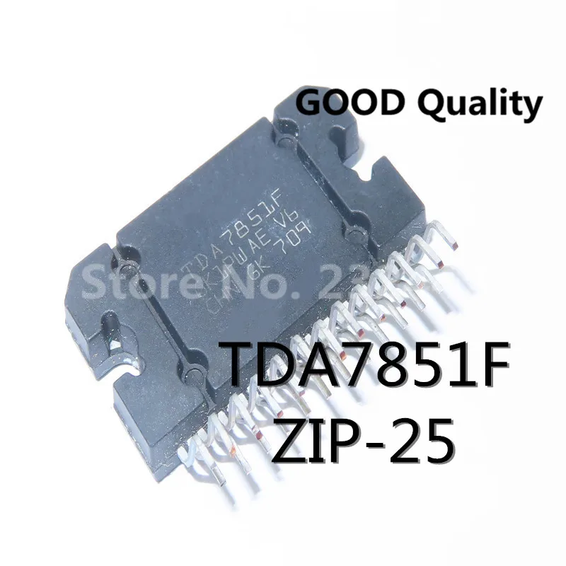 1PCS  TDA7851F  ZIP25  Car audio amplifier chip   In Stock