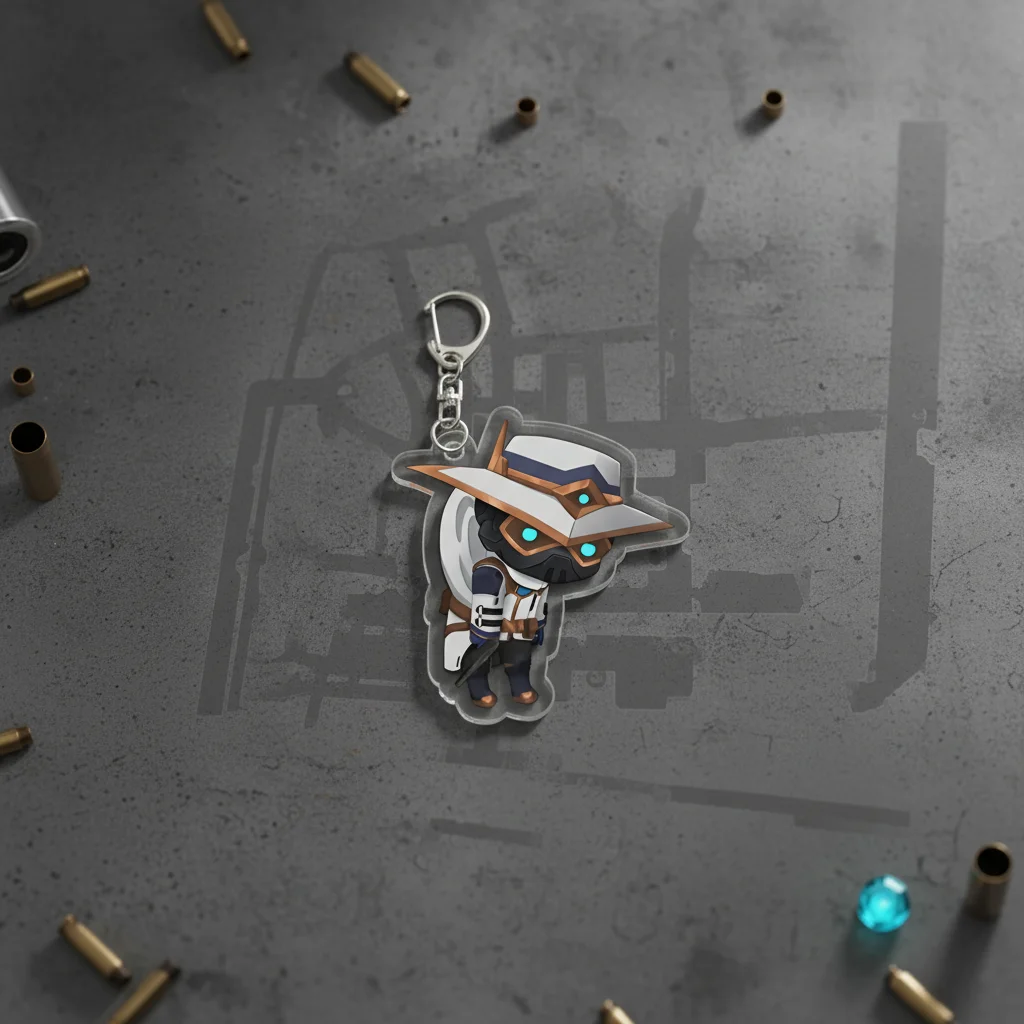 لعبة Valorant أنيمي سلسلة مفاتيح مصنوعة من الأكريليك لطيف Llaveros مفتاح سلسلة شارة الكرتون تأثيري قلادة المشجعين الهدايا اكسسوارات مجوهرات ميرش