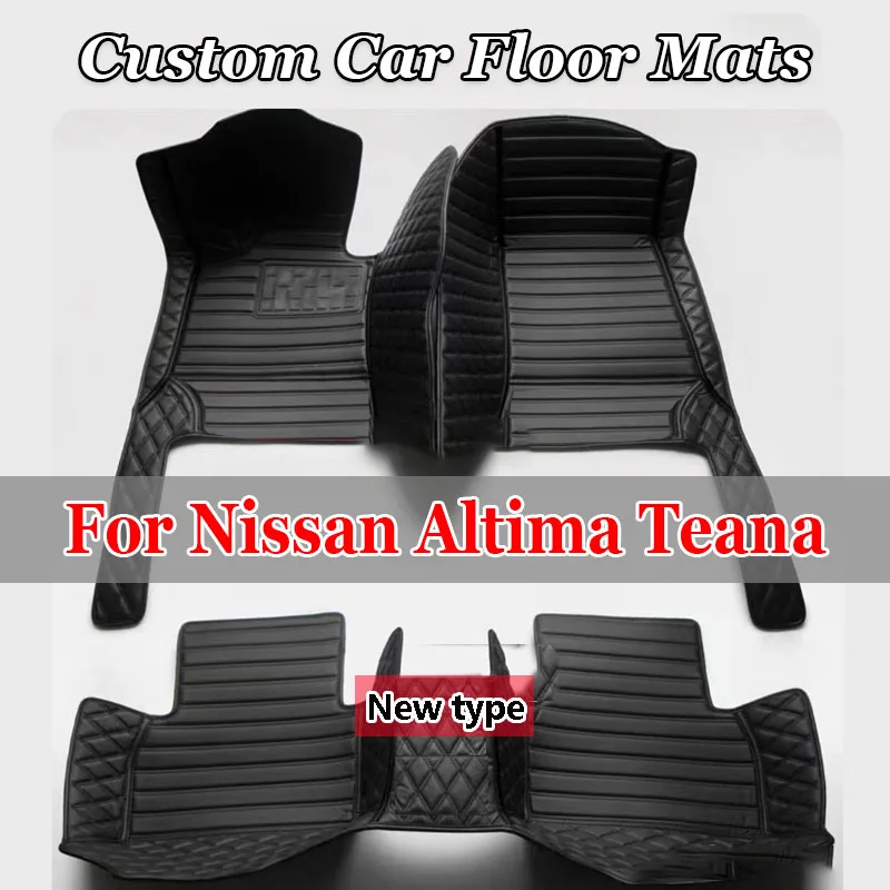 

Изготовленные на заказ автомобильные коврики для Nissan Altima Teana, автомобильные ковры, аксессуары для ног