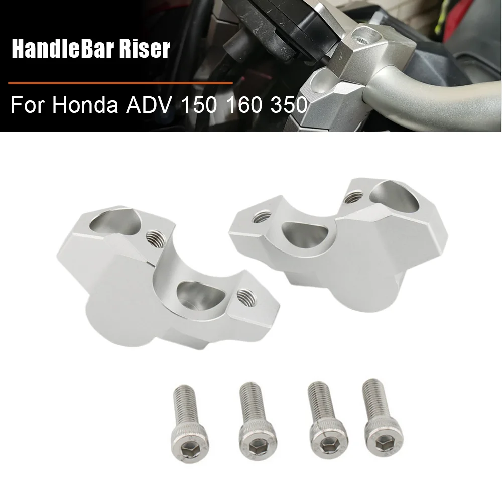 XADV750 Motorcycle HandleBar Riser Clamp Extend Handle Bar For Honda ADV 150 160 350 2022 2023 2024 X-ADV XADV 750 all years