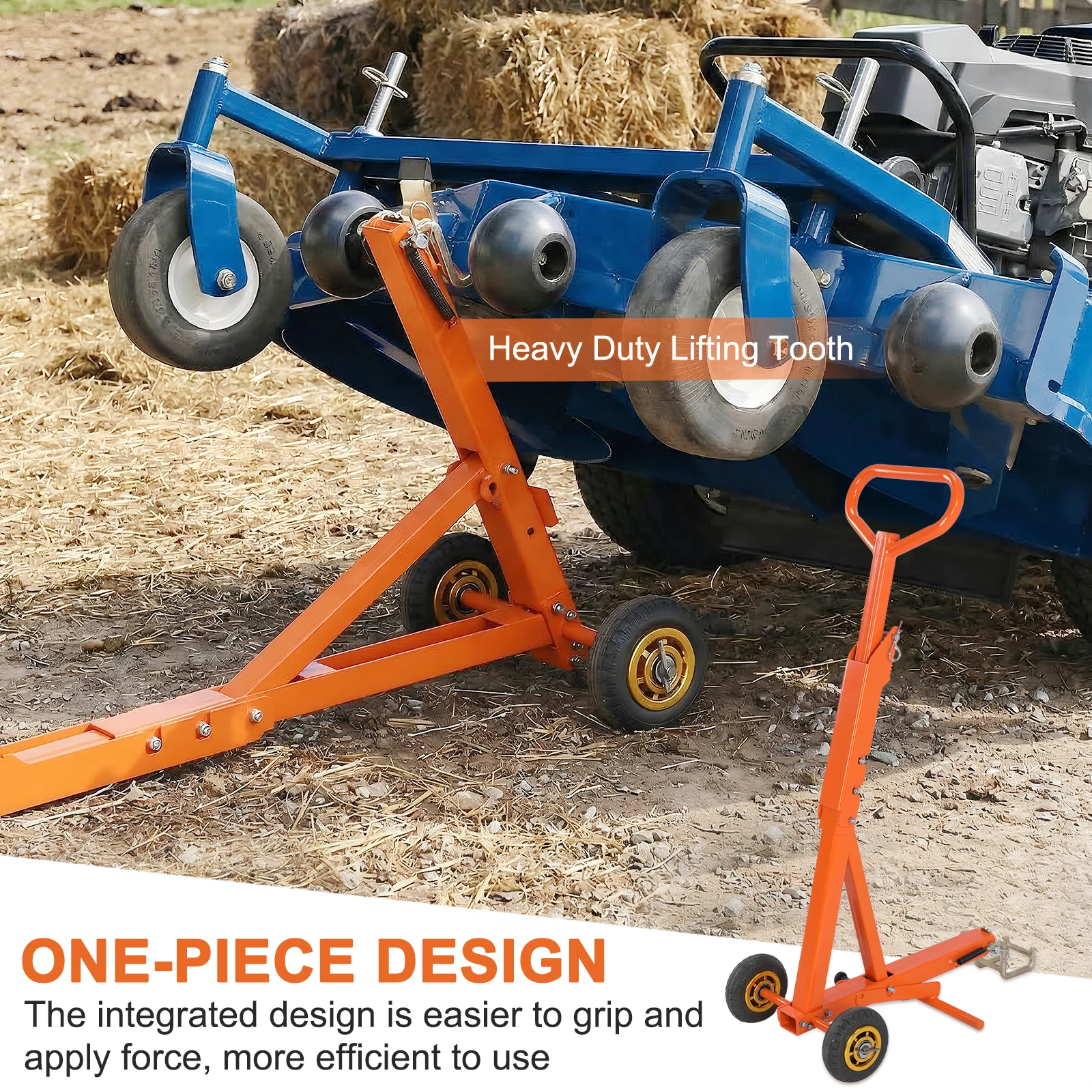 

Домкрат для прицепа с колесом, грузоподъемность 1322 фунта, аксессуары для газонокосилок с буксировочной ручкой для садовых тракторов и квадроциклов, обслуживание и ремонт