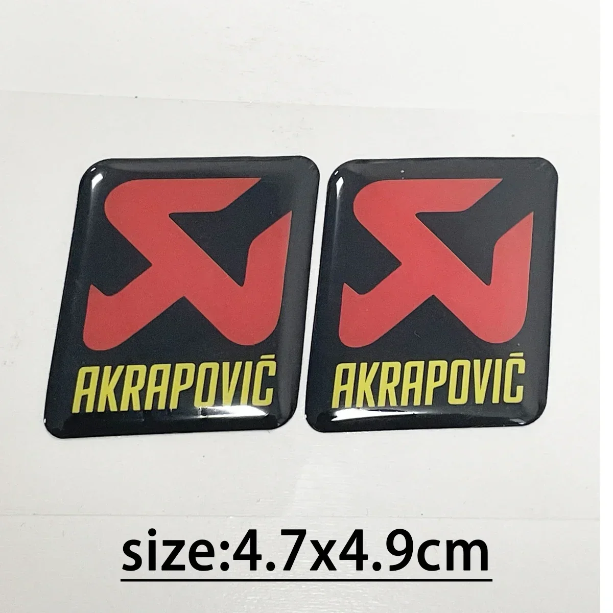 3d escape da motocicleta akrapovic adesivo logotipo silenciador ponta tubo decalque para bmw r1200gs pilha de escape adesivo alumite