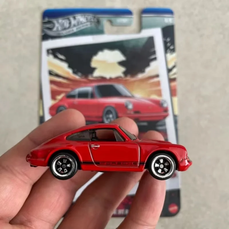 Genuine Hot Wheels Hrt81 Silver Label National Icons Series Mercedes Benz Bmw Porsche Package Alloy Toy Car Model Surprise Gifts