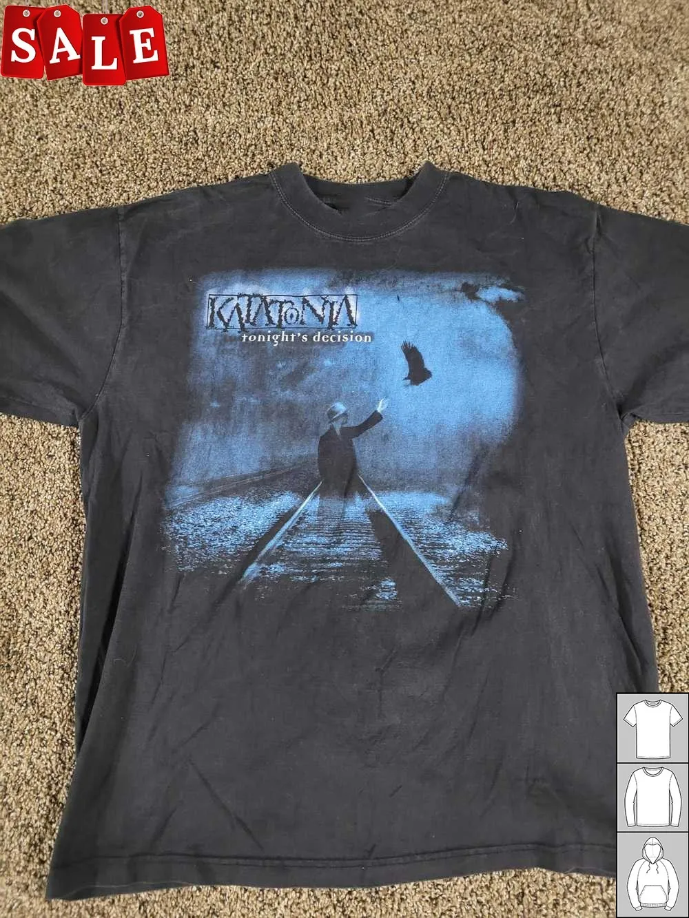 New Katatonia Tonight's Decision Short Sleeve Men All Size Shirt JM355
