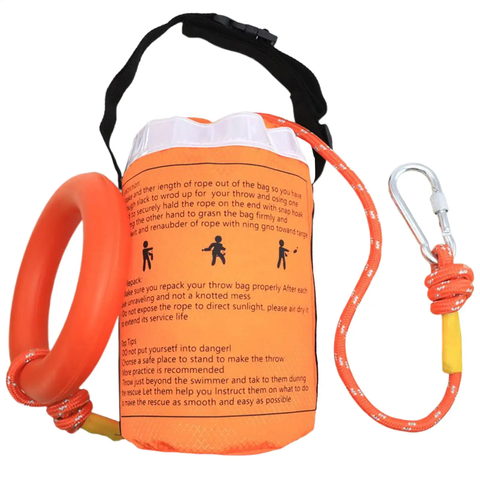 Water Rescue Equipment Heavy-Duty Water Rescue Gear Throwable Flotation Device Multi-purpose Safety Equipment for Lifeguard