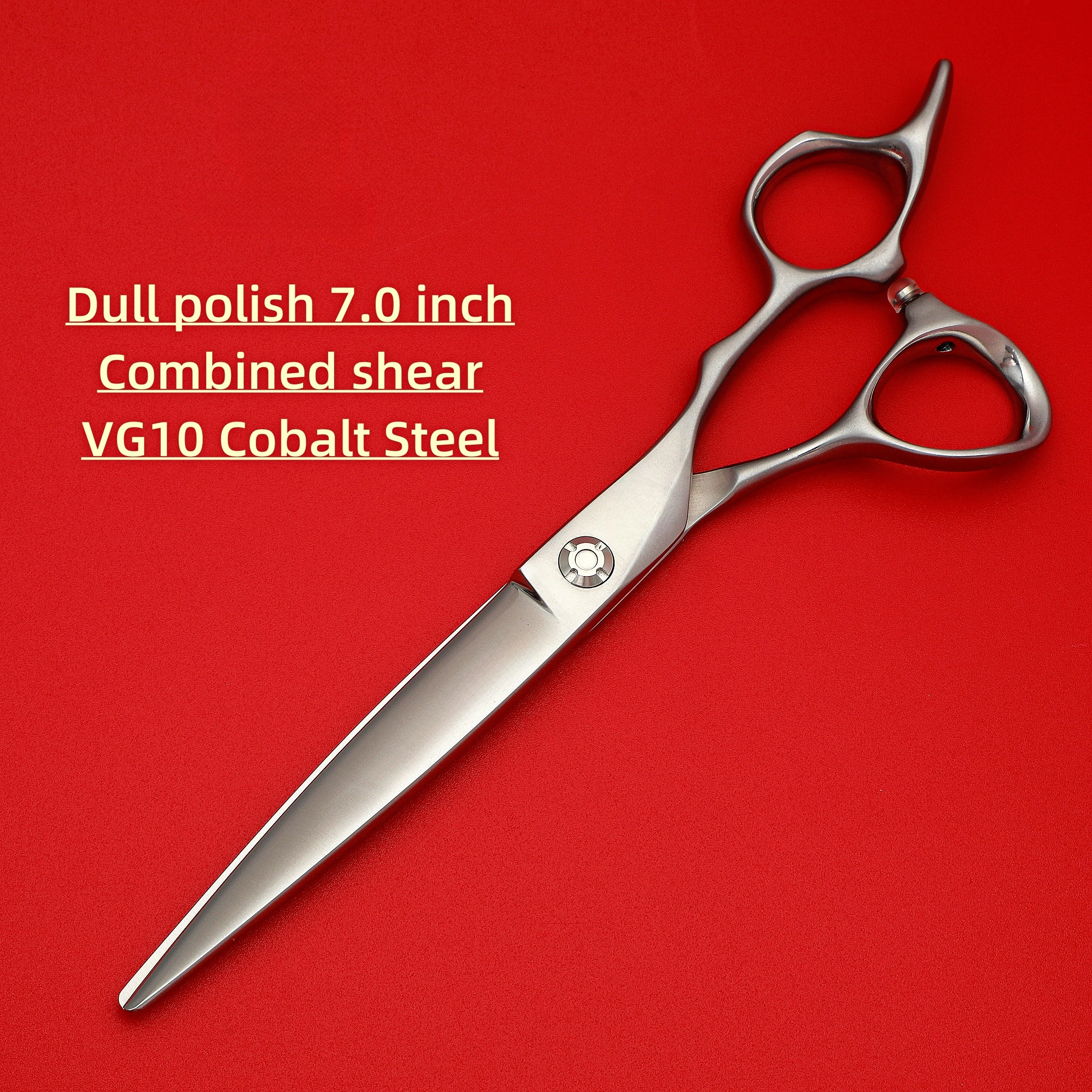 Professional Hairdressing Scissors，Hair cutting machines，Dull Polish VG10 Cobalt Steel，6.0-6.5-7.0 inches Barbershop accessories