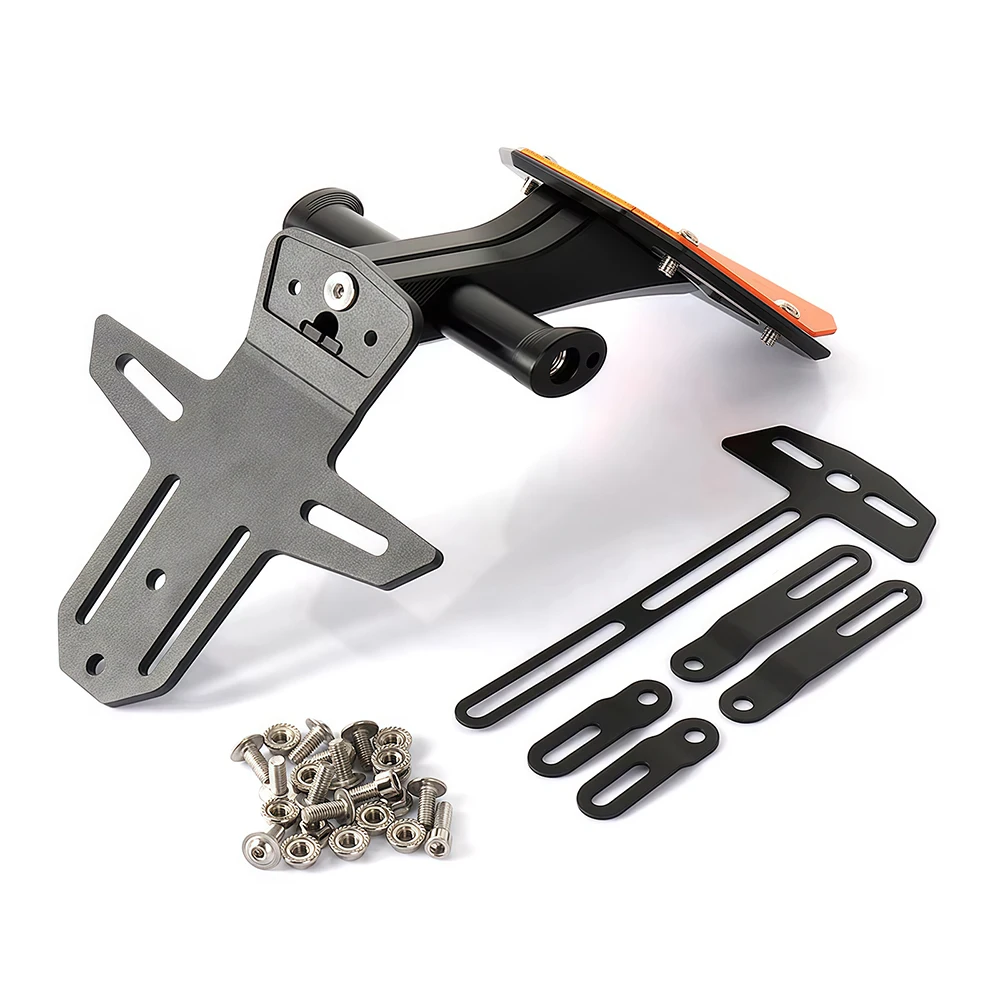 جديد لـ 390 Duk 390 390duk Duk390 2024 دراجة نارية خلفية قصيرة الذيل الأسهم لوحة ترخيص حامل Tailstock قوس الذيل جبل الإطار