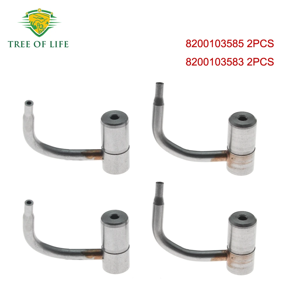 4X New Piston Cooling Oil Jet For Renault Renault Clio II Espace III Kangoo I 1.9 DCI F9Q 8200103583 8200103585