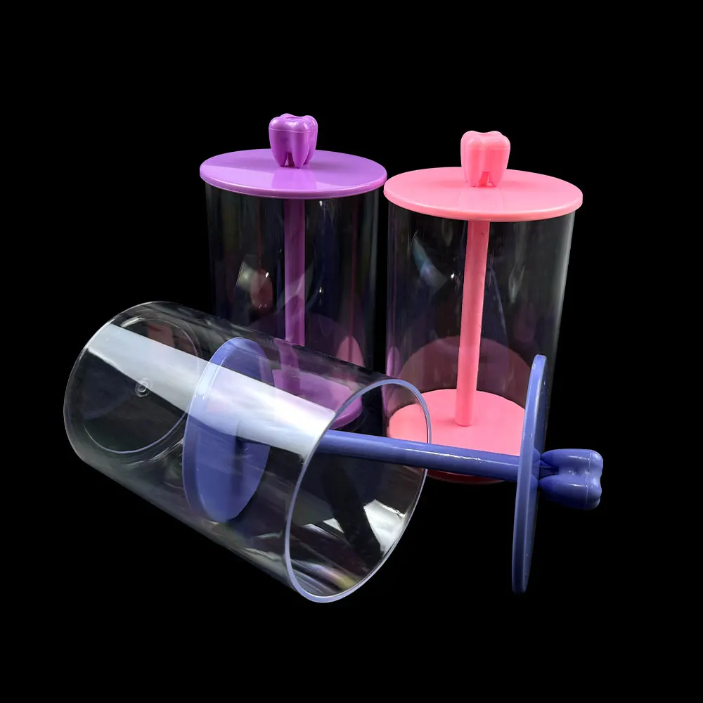 

New 1Pcs Dental Straw Colorplastic Dispenser Disposable Saliva Aspirator Storage Box Nozzle Dustproof Storage Rack Clinic Tools