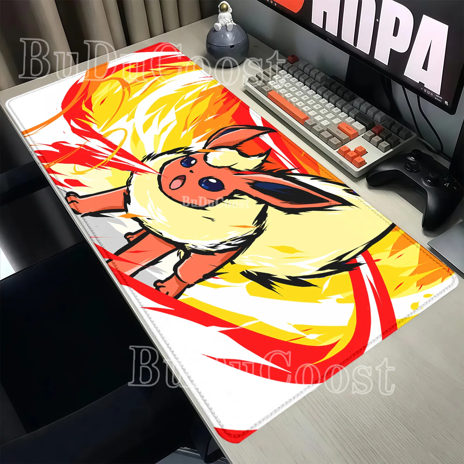 Gaming Mouse Pad Eevee Pokemon - Pc Gaming Kawaii review and price