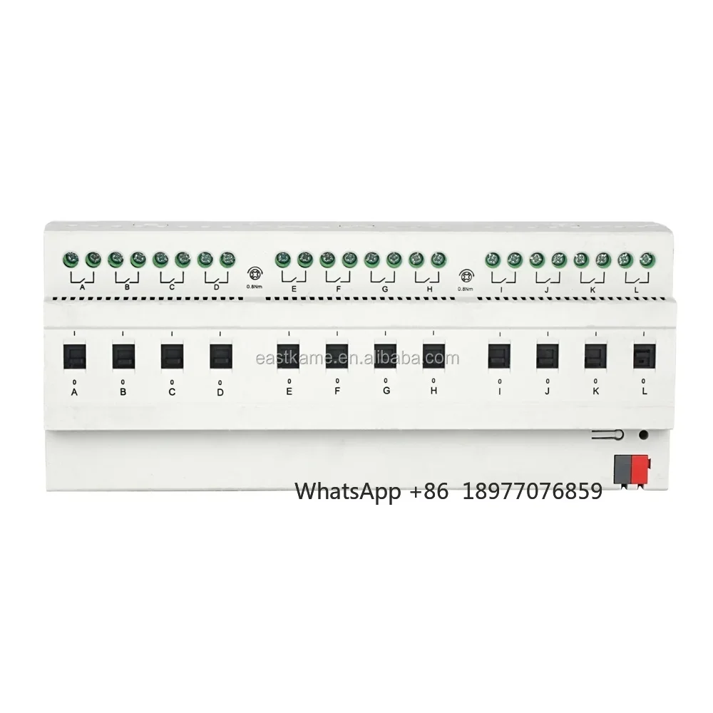 KNX Smart Switch Dimmer Actuator 4 Fold Building Controlling System Smart Home Automation