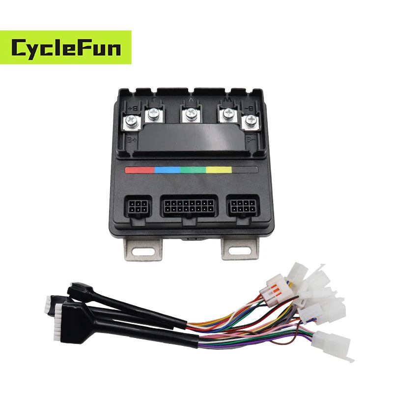 VOTOL EM-30S ECU Sine Wave BLDC Controller 48V-72V 500W-1000W 8FET Programmable By PC For Electric Bike Scooter Accessories - view 3