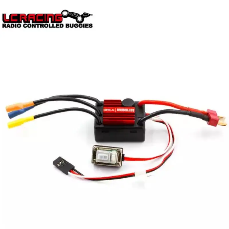 

Original LC RACING L6148 35A Waterproof brushless programmable ESC by Hobbywing For RC LCFor EMB-WRC EMB-1 EMB-SC EMB-DT