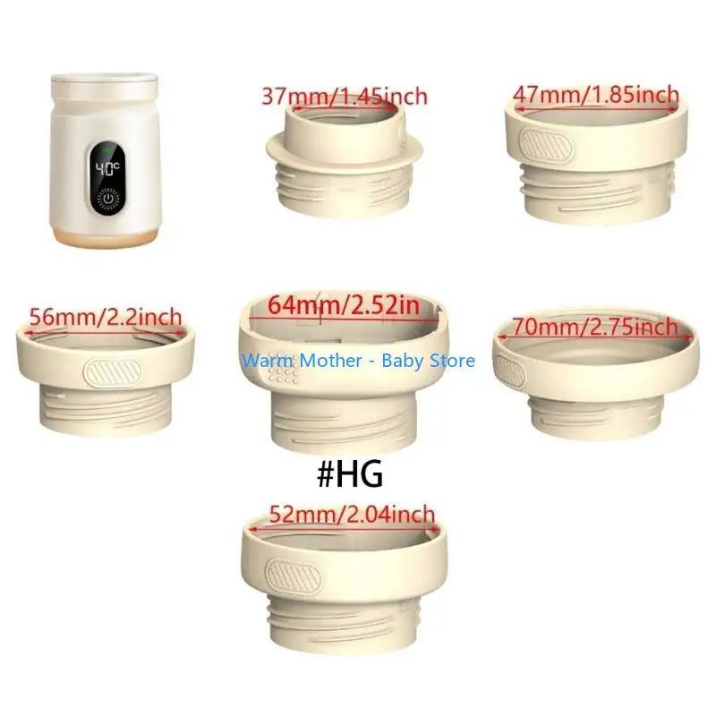 4 bánh răng Nhiệt độ có thể điều chỉnh Chống rò rỉ Du lịch An toàn Máy hâm sữa Sữa Ấm hơn / Bộ chuyển đổi Làm nóng nhanh Máy hâm