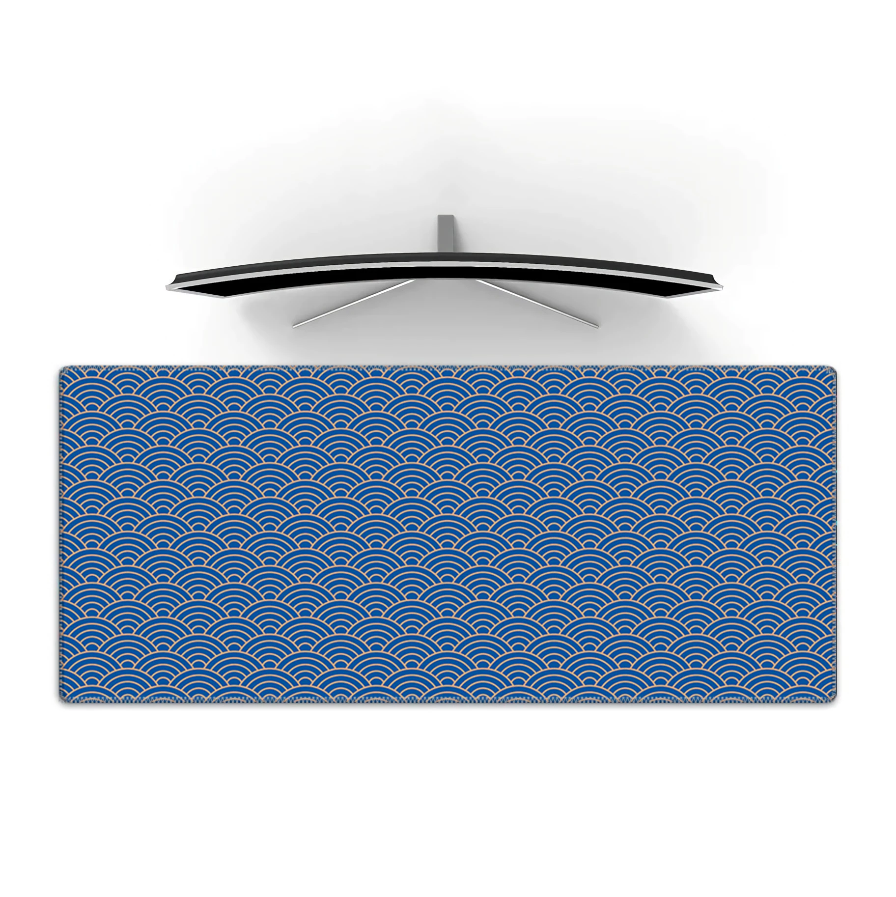 blue Mausepad ripple Desk Mat Gaming Mat Pad on The Table Office Gamer Accessories Keyboard Mats Simple Mouse Pad Mouse Carpet