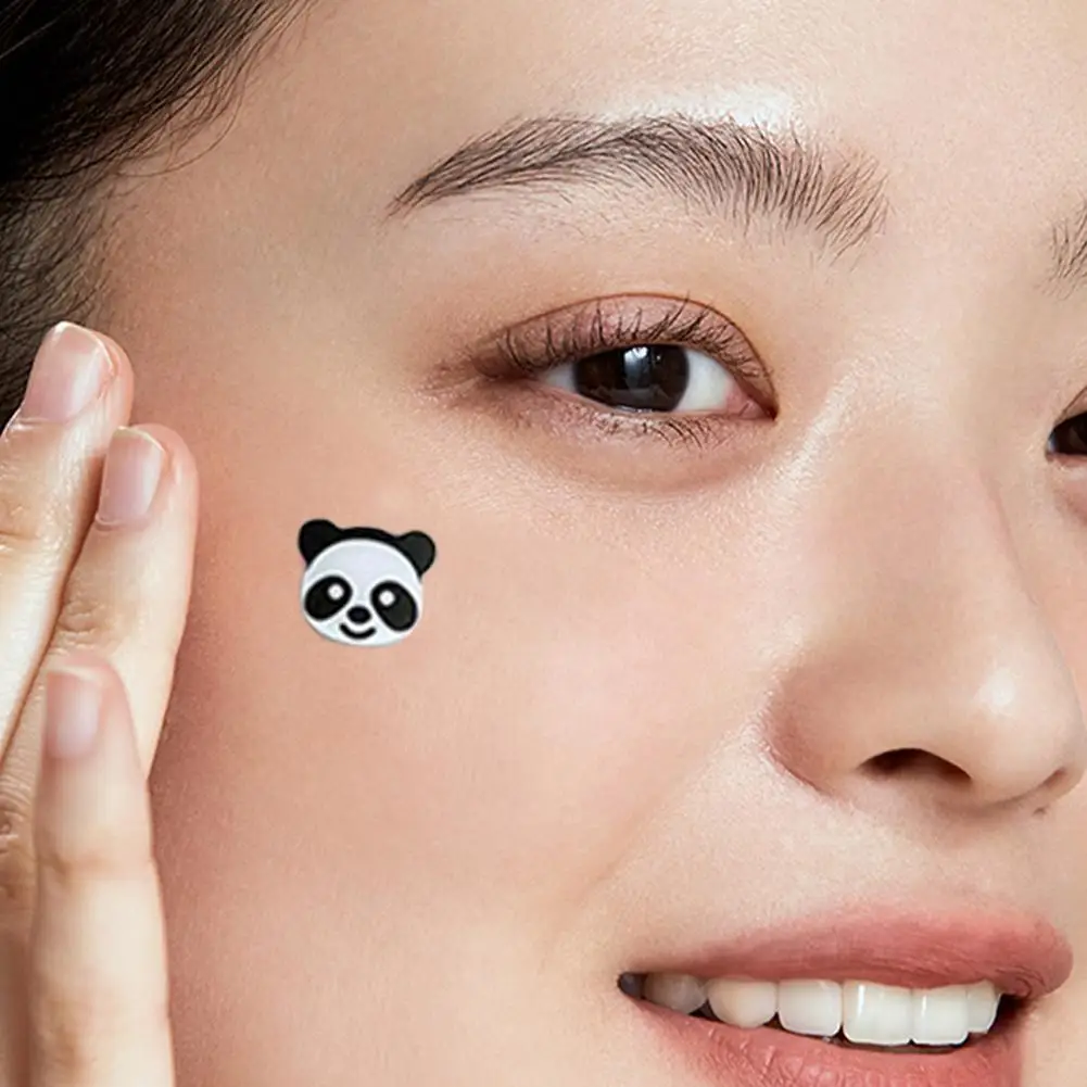 Patch per acne idrocolloidale Patch per brufoli, Patch per copertura dell'acne a forma di panda carino per punti dell'acne invisibili per il viso, 100 cerotti