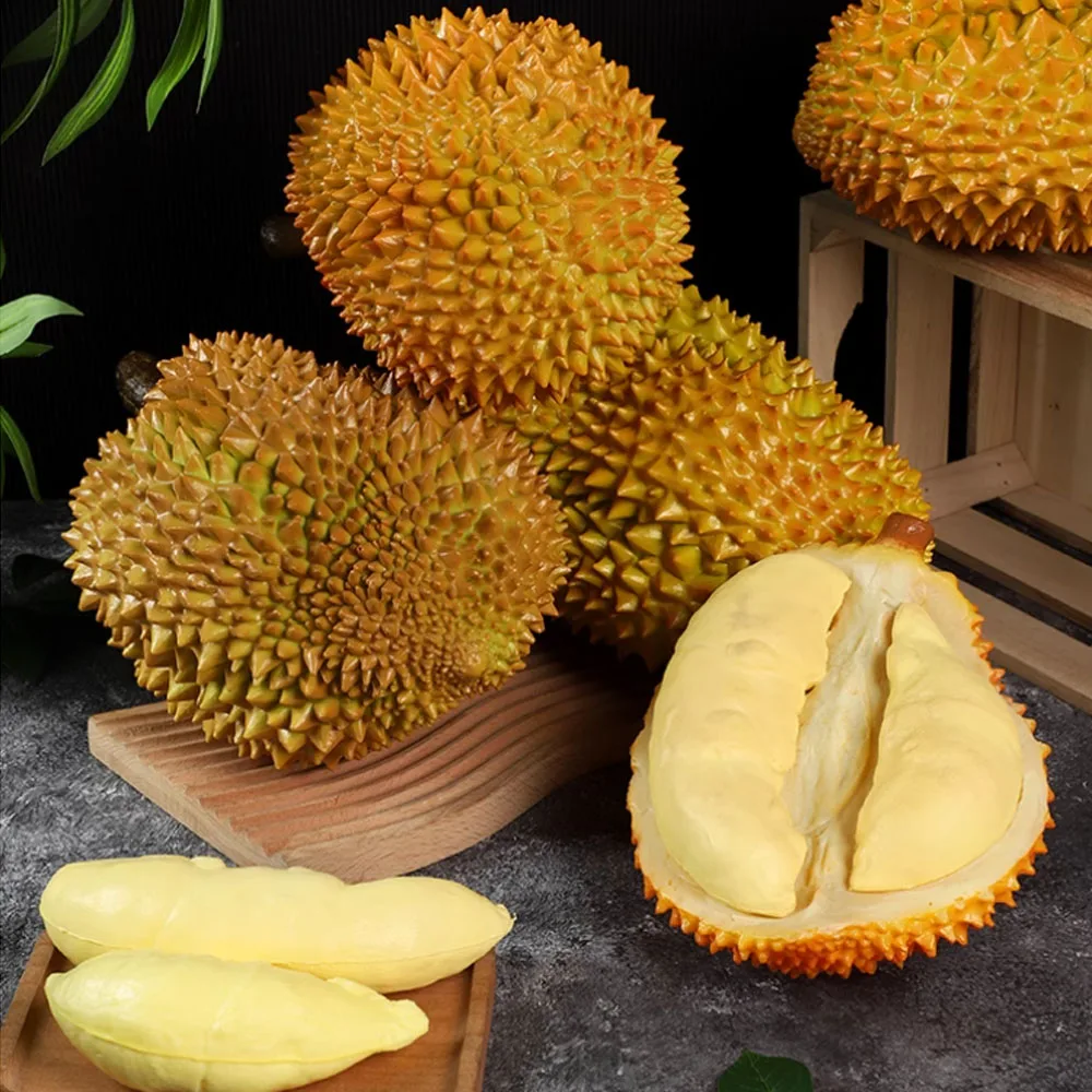 

fake fruit Promotional display props hotel bar cafe restaurant office showroom decor Artificial durian Simulation fruit models