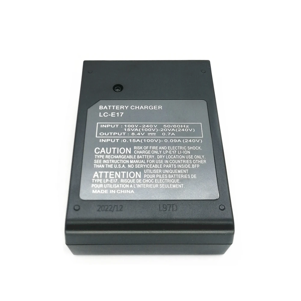 شاحن الكاميرا يحل محل LCE17 لكانون EOS 750D 200DII 200D 250D M3 M5 M6 LP-E17