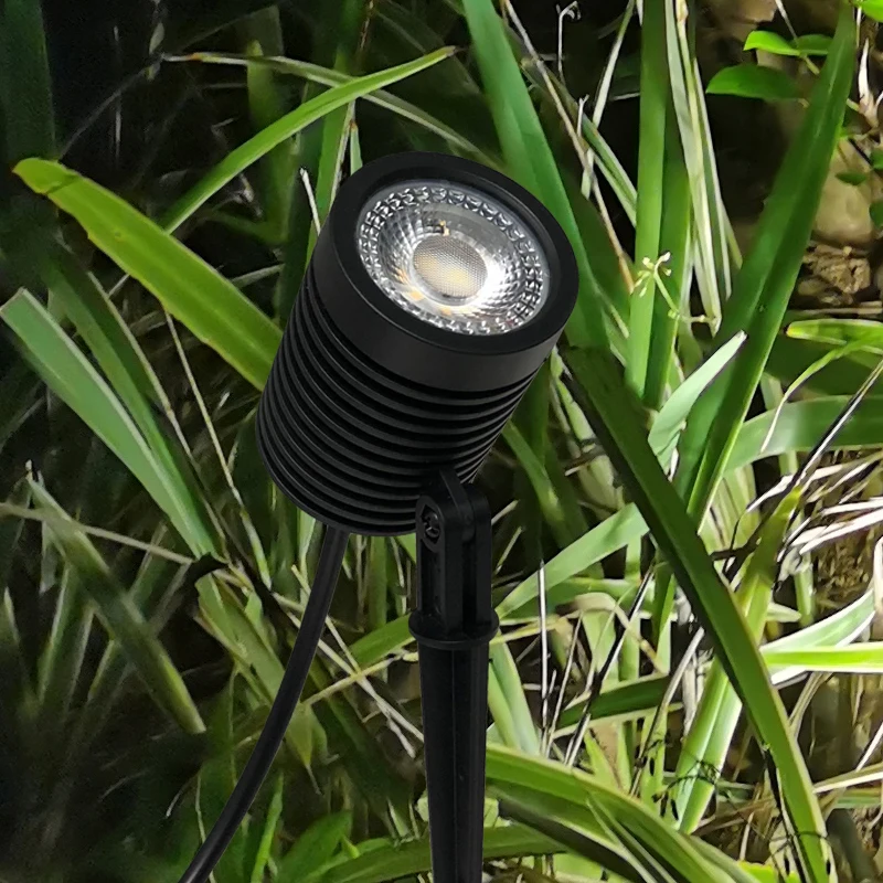 Nowy IP65 Mini 5W Led Garden Spot Light Nowoczesna lampa punktowa Led Garden Spike Light na imprezę świąteczną