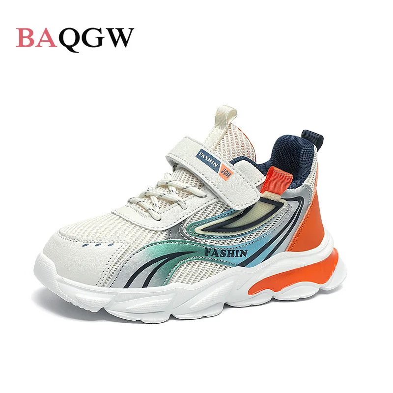 

Casual Mesh Breathable Boy's Toddler Shoes Autum New Comfortable Sneakers Soft Sole Non-slip School Children Walking Shoes