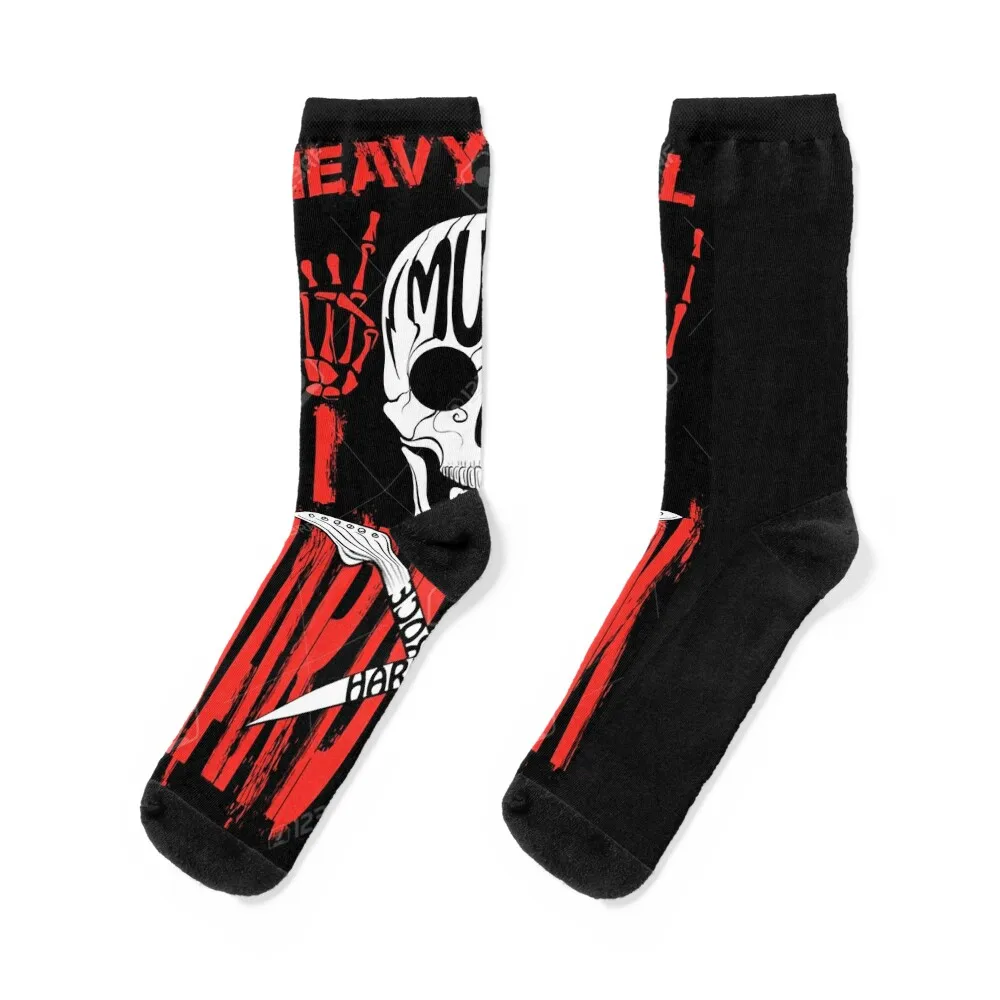 

hard rock Classic T-Shirt Socks bright garter ankle custom Stockings man Socks Girl Men's