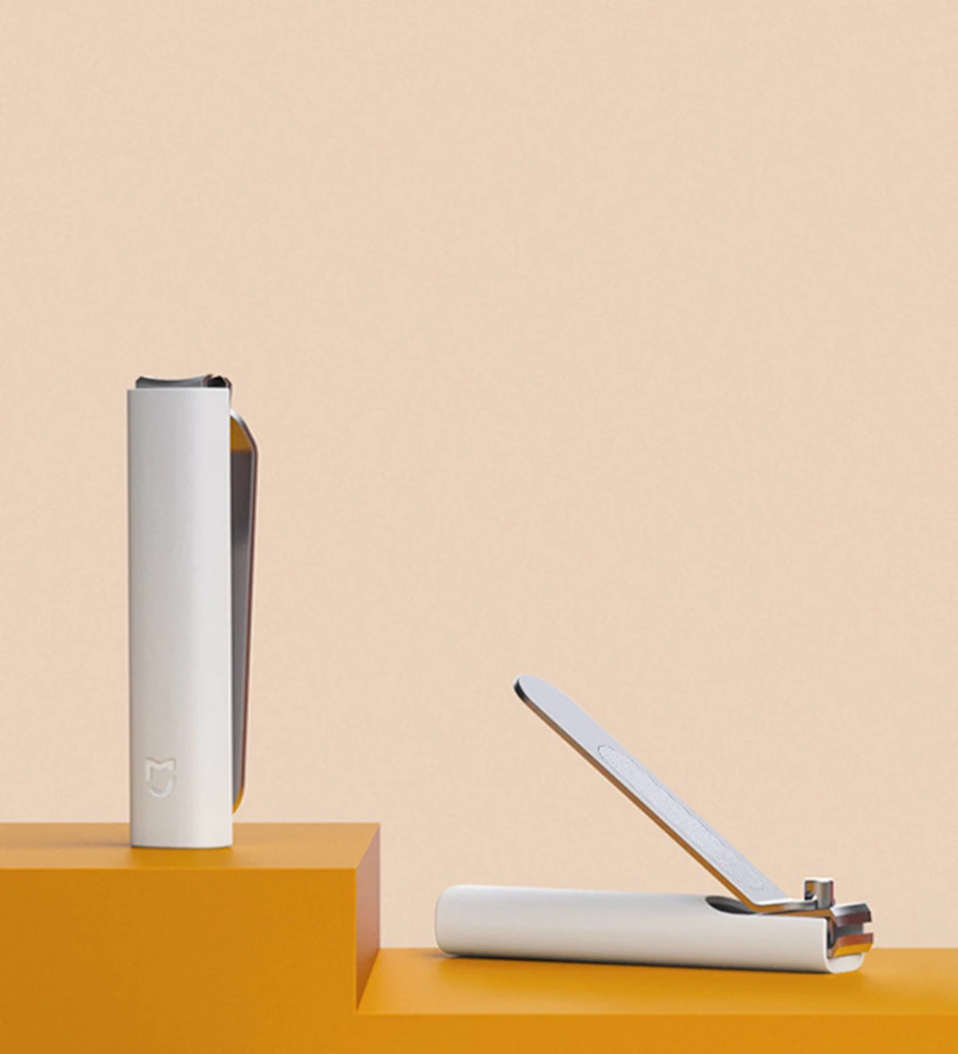 XIAOMI Mijia المضادة للرذاذ مسمار المقص 420 الفولاذ المقاوم للصدأ حاد دائم المحمولة باديكير المتقلب ملف الأظافر مع قذيفة التخزين