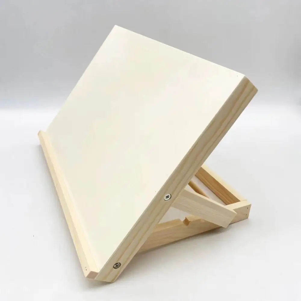 Foldable Tabletop Easel Lightweight Adjustable Wood Drawing Easel Art Supply Portable Sketching Painting Board Students Artist