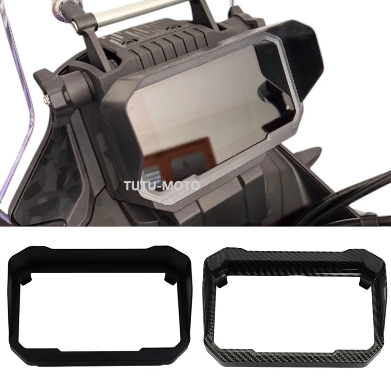 Sonnenblende-Instrumentenhut im Carbon-Look, passend für CFMOTO 450MT 450MT ﻿ 450 mt 700MT ADV 2024 2025 Motorradabdeckung Schutzteile