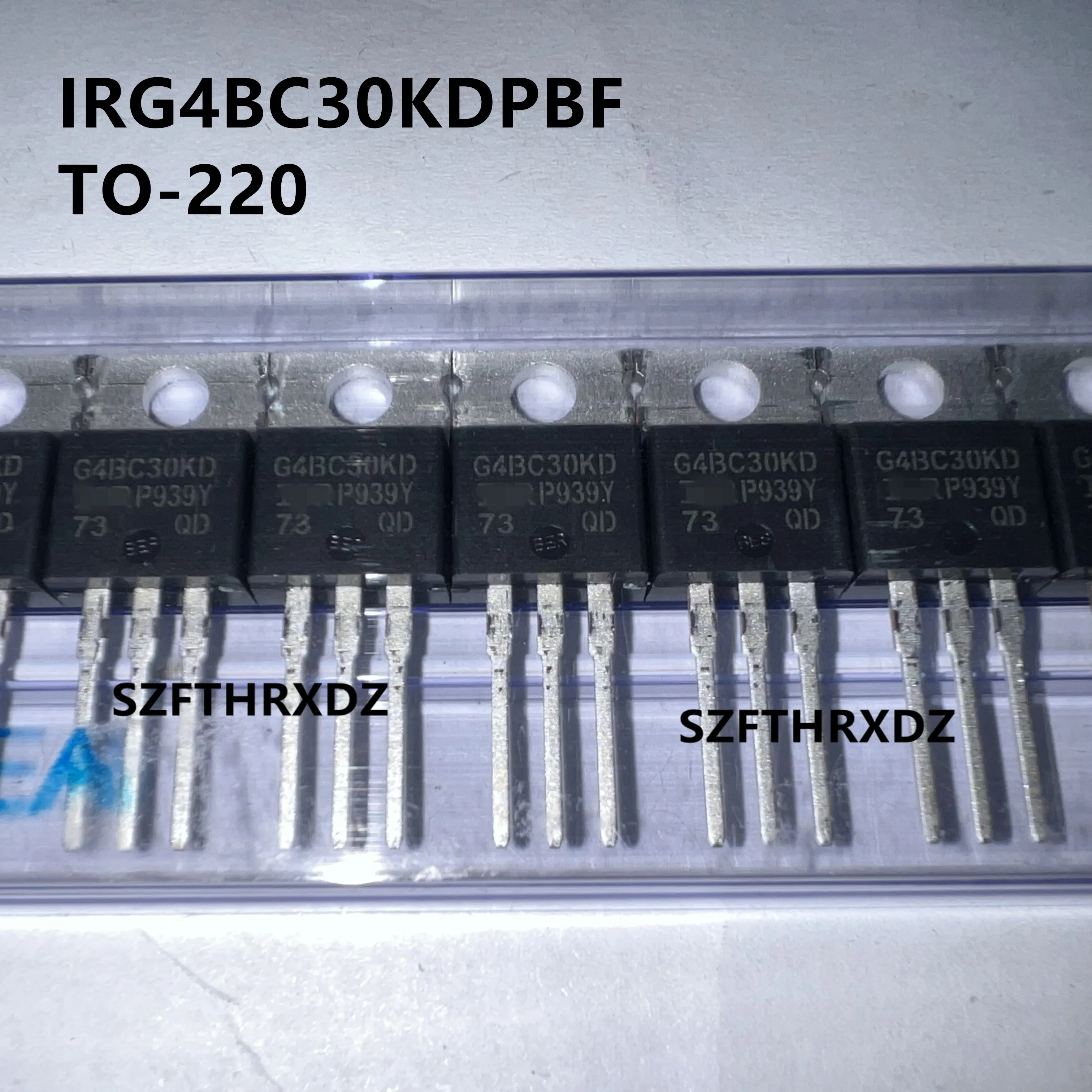 

10pcs 100% New Imported Original IRG4BC30KDPBF IRG4BC30KD G4BC30KD TO-220 MOS field effect tube 28A 600V