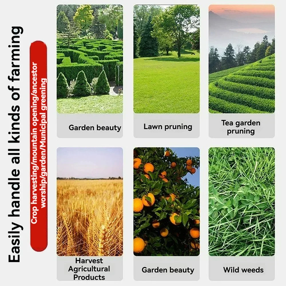 150mm Arc Shaped Toothed Blade Universal Fit for Small Lithium Battery Lawn Mowers Trimmers Garden Cutting Machine Tools