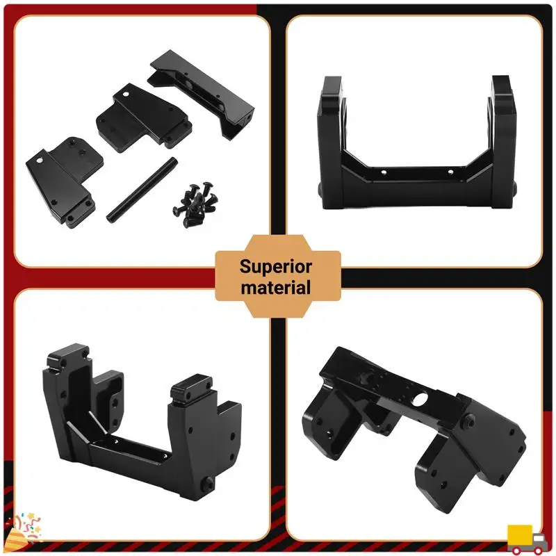 หางโลหะสําหรับ Tamiya 1/14 RC รถบรรทุกรถพ่วงรถ Tipper Scania Actros Volvo Lesu MAN Actros อะไหล่อัพเกรด