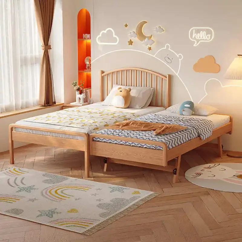 High quality Brand new and suitable for  Second  parent-child pull-out from one bed to two beds