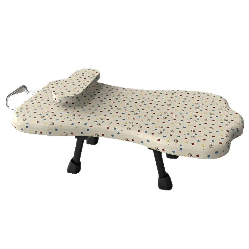 Household solid wood ironing board folding ironing clothes board electric iron large ironing clothes rack oversized insulated de