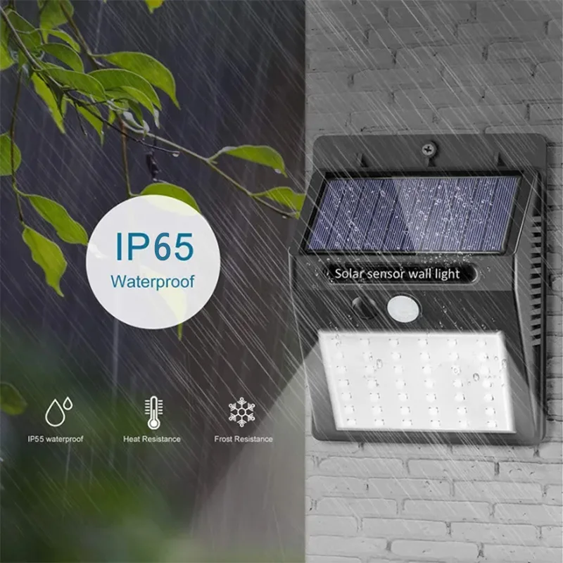 

Solar Lamps Outdoor Solar Spotlights LED Wall Light Motion Sensor Waterproof Gaeden Decoration Courtyard Walkway Lighting