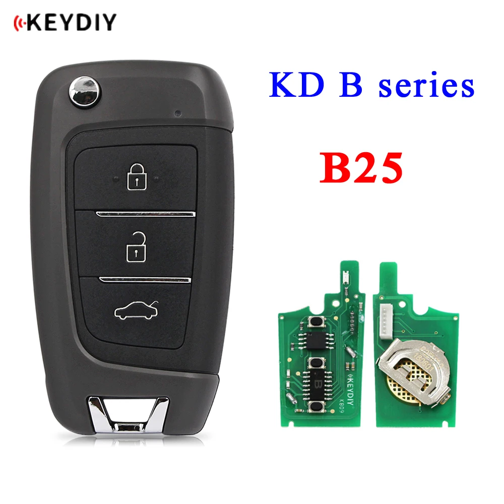 

KEYDIY B Series B25 3 Button Universal KD Remote Control for KD-MAX KD900 KD900+ URG200 KD-X2 Mini KD