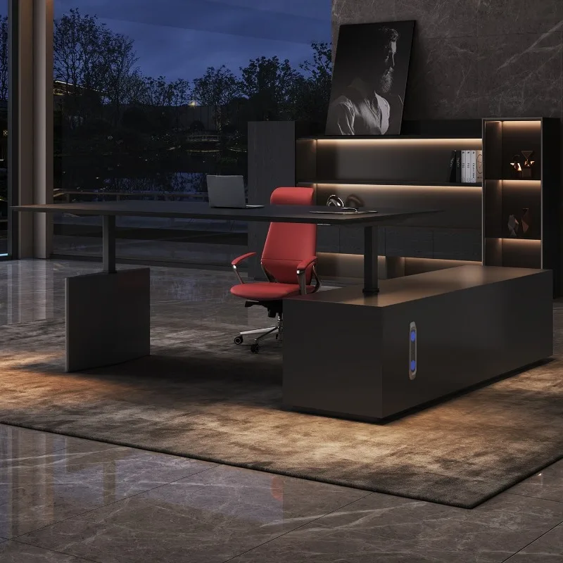Smart Italian Minimalist Desk President's Desk Office Manager Desk