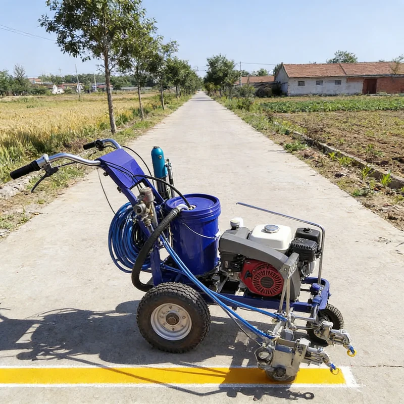 

Customized Advanced Cold Airless Spraying Road Marking Machine with Uniform Coating Technology