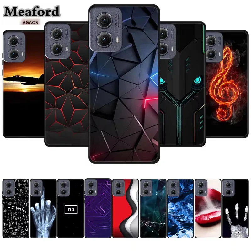 For Moto Edge 5G 2024 Case Luxury Silicone Soft TPU Phone Back Cover For Motorola Moto EDGE 5G 2024 Funda  Protector Coque Shell