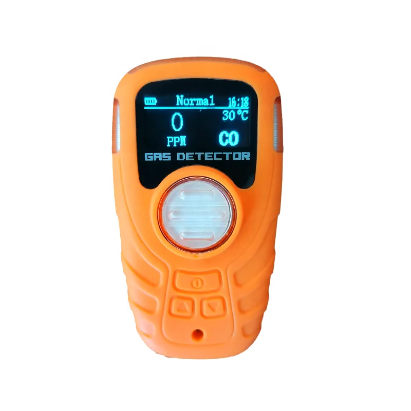 

Portable Single Gas Analyzer With LED Display Similar To Bw Solo H2 Leak Detector O2 Gas Detector Vibration Alarm Industrial Use