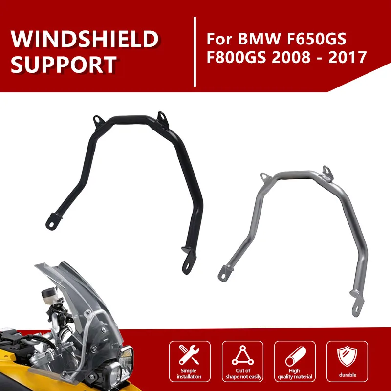 

for BMW F650GS F800GS F 650 GS F800 GS 2008 - 2017 F 800 GS Motorcycle Modified Windshield Support WindScreen Mounting Bracket