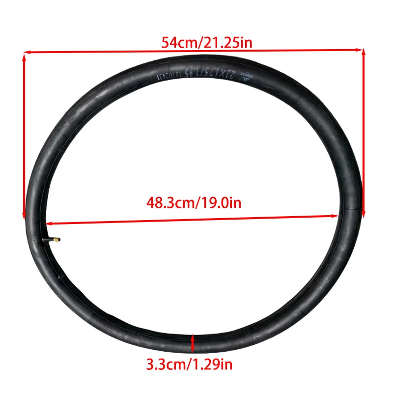 Hot Hot Sale 22 Inch Bicycle Inner Tube 22x1.75/1.95 Straight Valve Anti-explosion Bike Inner Tire Tube