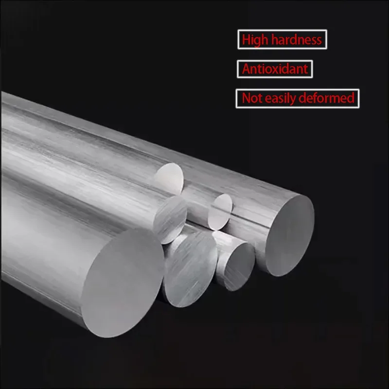 

7075 Aluminum Rod Solid Round Bar 3/4/5/6/7/8/10/12/15/20/25/30/35/40mm Dia 500mm Length