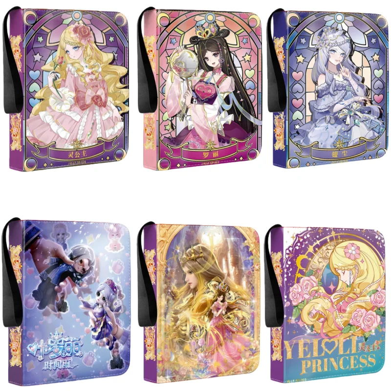 

Коллекция Yeluoli, аниме, мультфильм, ледяная принцесса, высокая красота, коллекция карт большой емкости, Рождественский детский подарок