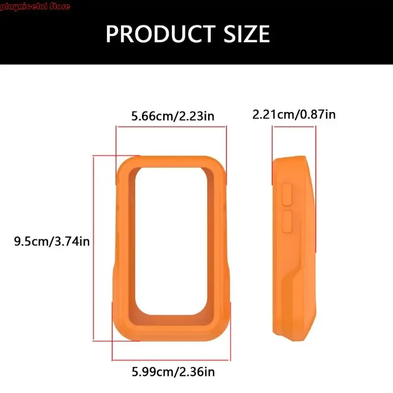 E8BA ciclismo bicicleta ciclismo informático absorbente silicona silicona cubierta a prueba choque resistente a