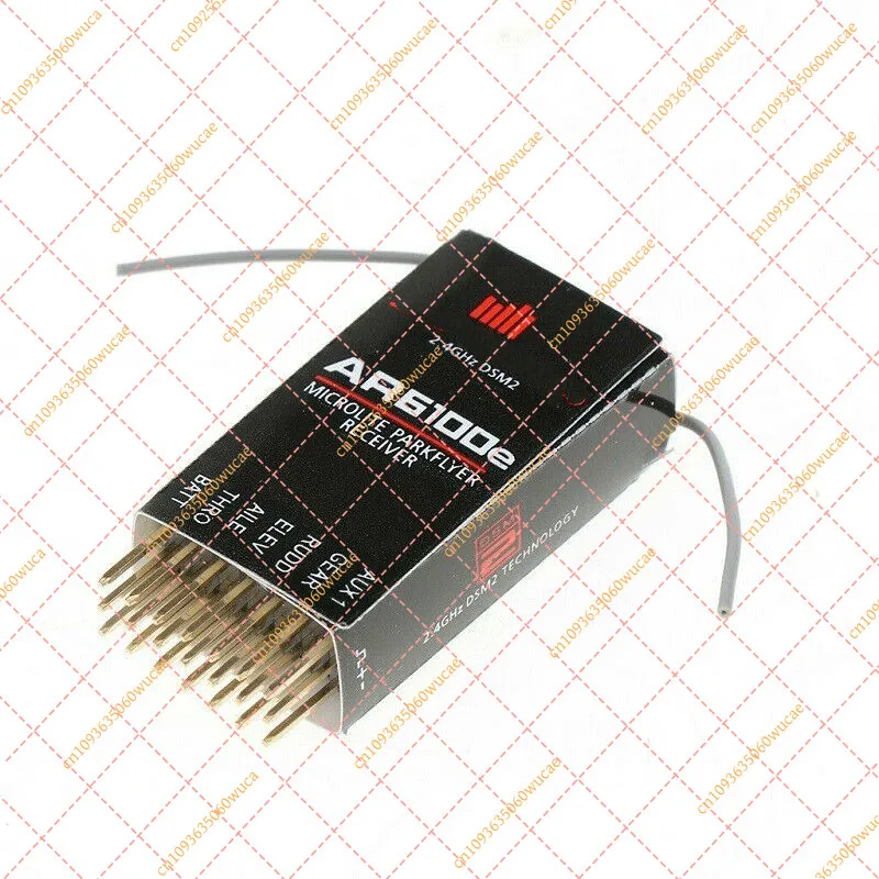 2.4GHz 6CH RC Receiver for HOBBYMATE AR6100e, DSM2 Compatible with JR DX6i DX7 DX8 for Quadcopter