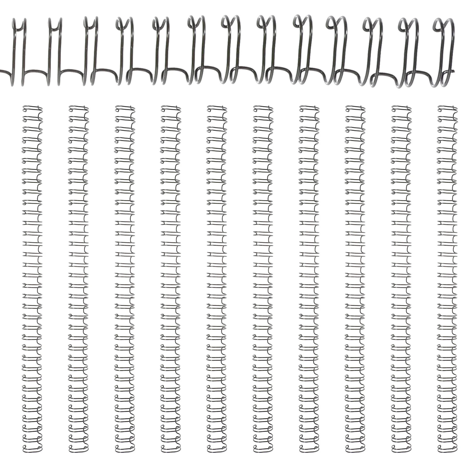 100 anéis de pasta de ferro dos pces para cadernos de folhas soltas práticos e confiáveis para arquivamento e organização de memorando